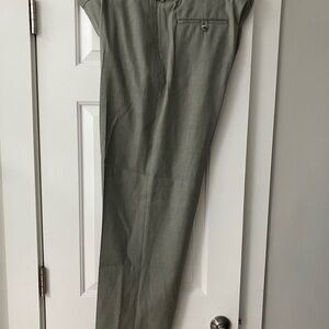 Roundtree & Yorke Men's Gray Dress Pants